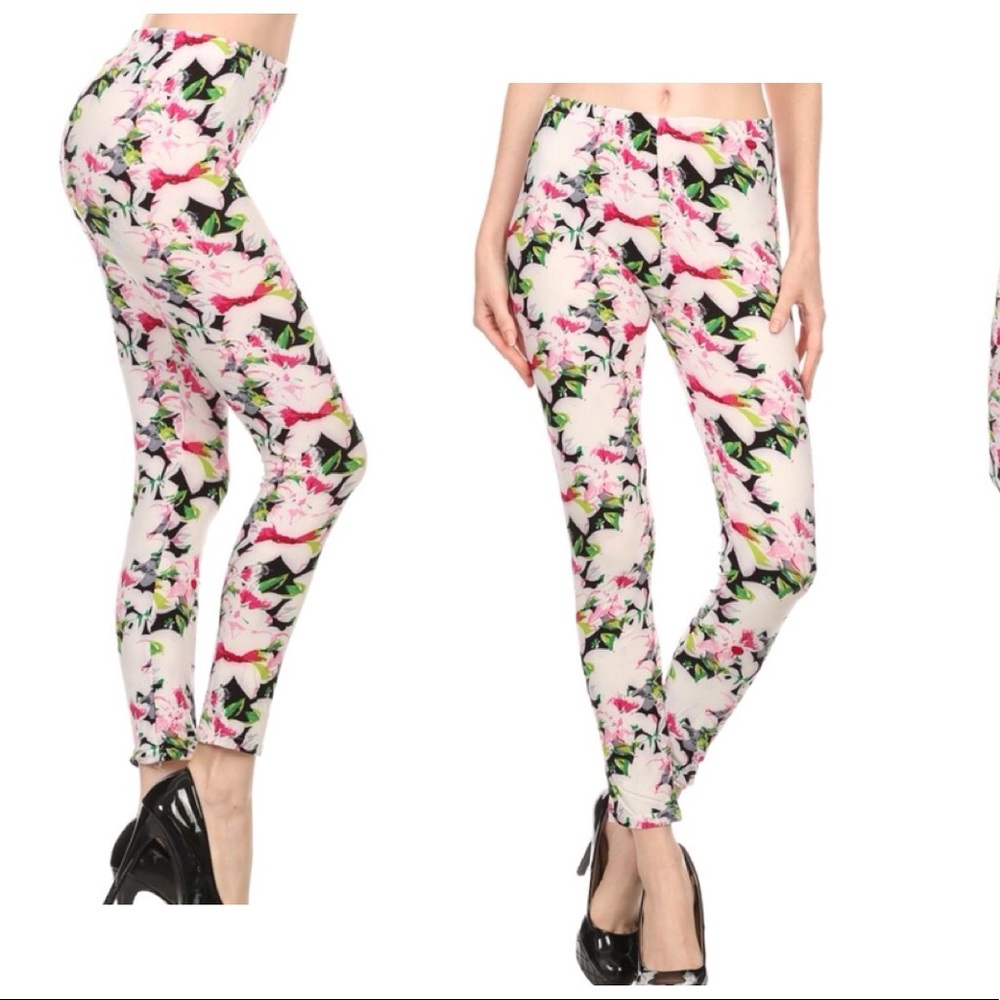 🤩Luxe Floral  Leggings🌟